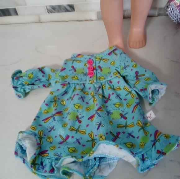 American Girl Wellie Wishers 15" Willa Doll with 4 Outfits Red hair Hazel eyes - Picture 5 of 9